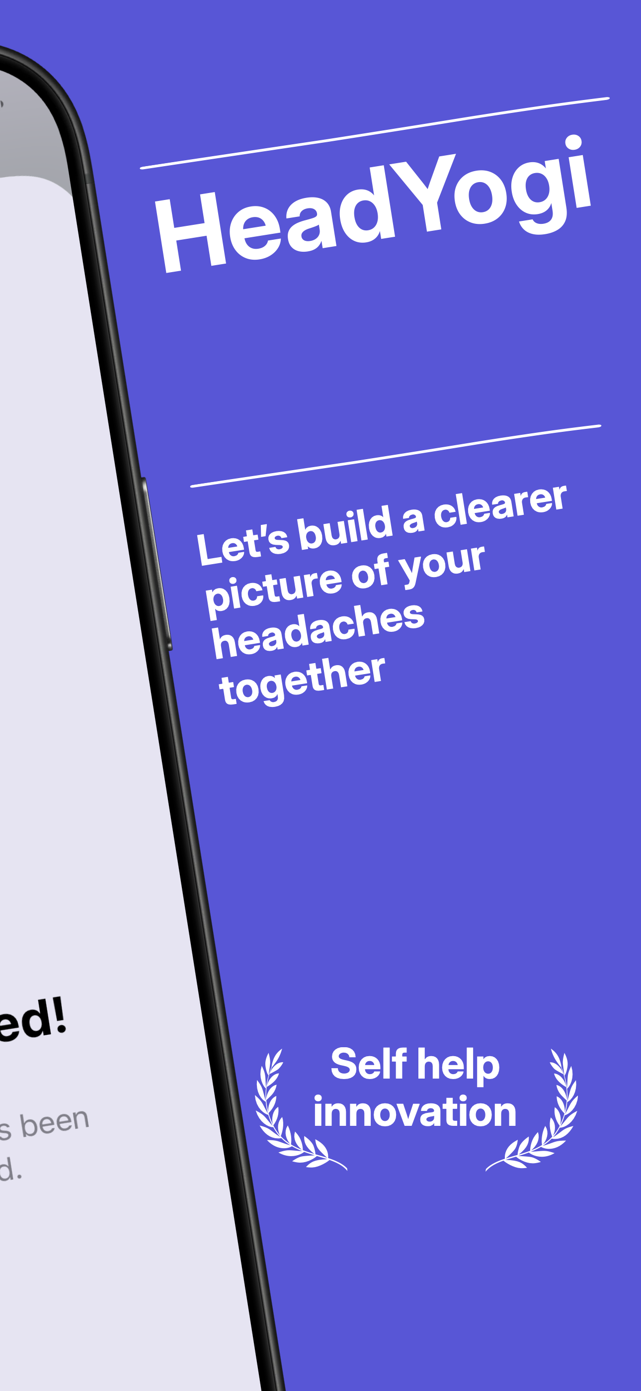 Overview of recent headache entries